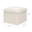 Babyletto Cali Storage Ottoman in Shearling